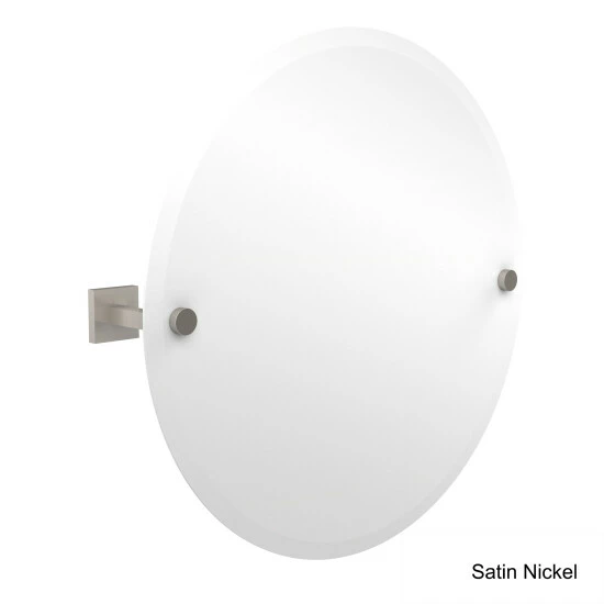 New ⭐ Allied Brass Alliled Brass Montero Collection Contemporary Frameless Round Tilt Mirror With Beveled Edge 🤩 5 New ⭐ Allied Brass Alliled Brass Montero Collection Contemporary Frameless Round Tilt Mirror With Beveled Edge 🤩 - Image 3