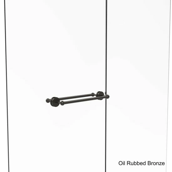 Hot Sale ✨ Allied Brass Prestige Skyline Collection Brass 18-inch Back-to-back Shower Door Towel Bar 🌟 5 Hot Sale ✨ Allied Brass Prestige Skyline Collection Brass 18-inch Back-to-back Shower Door Towel Bar 🌟 - Image 3