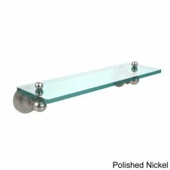 New ⭐ Allied Brass 16-inch Single Glass/ Metal Shelf - 3 X 5 X 16 Antique Copper 🧨 -Allied Brass Sales unnamed file 1029