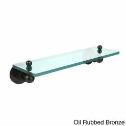 New ⭐ Allied Brass 16-inch Single Glass/ Metal Shelf - 3 X 5 X 16 Antique Copper 🧨 -Allied Brass Sales unnamed file 1030