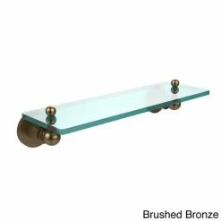 New ⭐ Allied Brass 16-inch Single Glass/ Metal Shelf - 3 X 5 X 16 Antique Copper 🧨 -Allied Brass Sales unnamed file 1032