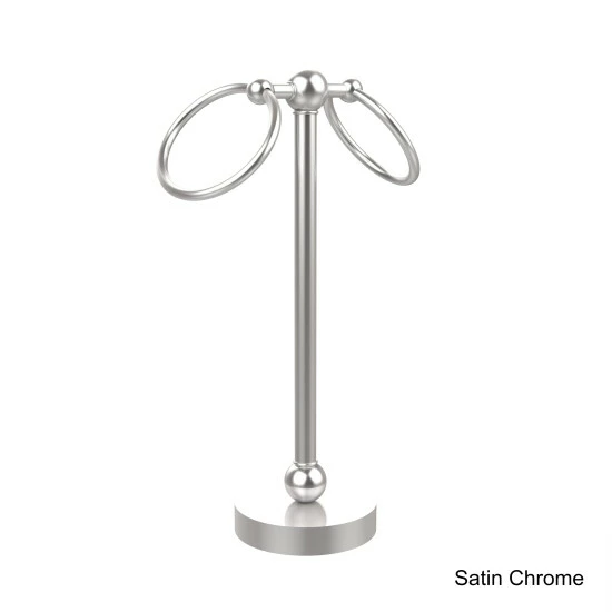 Cheap ❤️ Allied Brass Vanity Top Two-ring Guest Towel Holder 🤩 6 Cheap ❤️ Allied Brass Vanity Top Two-ring Guest Towel Holder 🤩 - Image 4