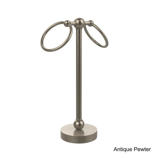 Cheap ❤️ Allied Brass Vanity Top Two-ring Guest Towel Holder 🤩 9 Cheap ❤️ Allied Brass Vanity Top Two-ring Guest Towel Holder 🤩 - Image 7