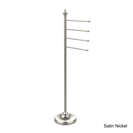 Flash Sale 😍 Allied Brass Floor Standing 4 Pivoting Swing Arm Towel Holder ⌛ 4 Flash Sale 😍 Allied Brass Floor Standing 4 Pivoting Swing Arm Towel Holder ⌛ - Image 2
