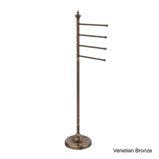 Flash Sale 😍 Allied Brass Floor Standing 4 Pivoting Swing Arm Towel Holder ⌛ 6 Flash Sale 😍 Allied Brass Floor Standing 4 Pivoting Swing Arm Towel Holder ⌛ - Image 4