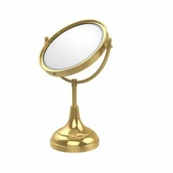 Buy ✨ Allied Brass 8 Inch Vanity Top Make-Up Mirror 2X Magnification 🎉