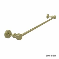 Budget 🎁 Allied Brass Foxtrot Collection Clear Brass 36-inch Towel Bar 👍 -Allied Brass Sales unnamed file 1088