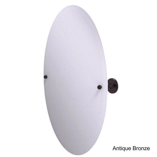 Wholesale 😍 Allied Brass Shadwell Collection Frameless Oval Tilt Mirror With Beveled Edge 🤩 9 Wholesale 😍 Allied Brass Shadwell Collection Frameless Oval Tilt Mirror With Beveled Edge 🤩 - Image 7