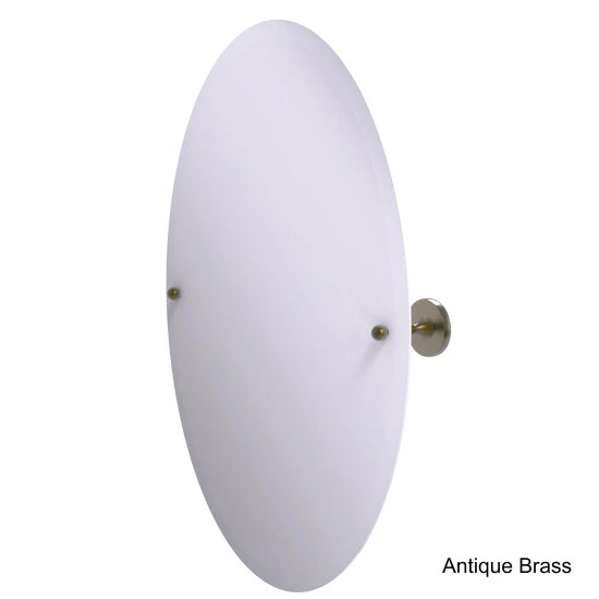 Wholesale 😍 Allied Brass Shadwell Collection Frameless Oval Tilt Mirror With Beveled Edge 🤩 10 Wholesale 😍 Allied Brass Shadwell Collection Frameless Oval Tilt Mirror With Beveled Edge 🤩 - Image 8