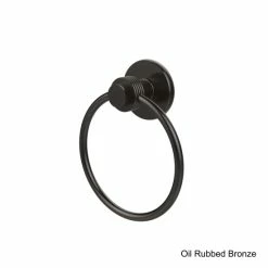 Promo 😉 Allied Brass Mercury Collection Towel Ring With Groovy Accent 🎁 -Allied Brass Sales unnamed file 1131