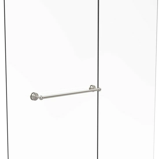 Hot Sale โจ Allied Brass Waverly Place Collection Clear Brass 24-inch Shower Door Towel Bar ๐งจ 3 Hot Sale โจ Allied Brass Waverly Place Collection Clear Brass 24-inch Shower Door Towel Bar ๐งจ