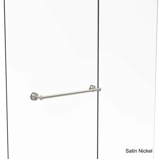 Hot Sale โจ Allied Brass Waverly Place Collection Clear Brass 24-inch Shower Door Towel Bar ๐งจ 4 Hot Sale โจ Allied Brass Waverly Place Collection Clear Brass 24-inch Shower Door Towel Bar ๐งจ - Image 2