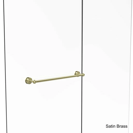 Hot Sale โจ Allied Brass Waverly Place Collection Clear Brass 24-inch Shower Door Towel Bar ๐งจ 7 Hot Sale โจ Allied Brass Waverly Place Collection Clear Brass 24-inch Shower Door Towel Bar ๐งจ - Image 5
