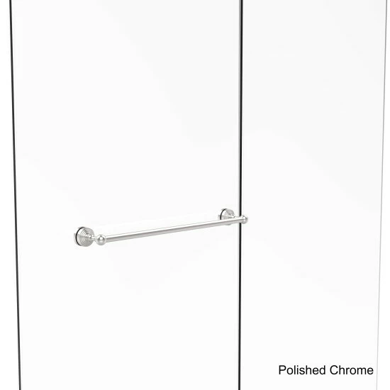 Hot Sale โจ Allied Brass Waverly Place Collection Clear Brass 24-inch Shower Door Towel Bar ๐งจ 10 Hot Sale โจ Allied Brass Waverly Place Collection Clear Brass 24-inch Shower Door Towel Bar ๐งจ - Image 8