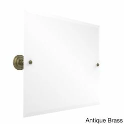 Wholesale 🎉 Allied Brass Prestige Que New Collection Beveled Edge Unframed Rectangular Landscape Tilt Wall Mirror 🎁