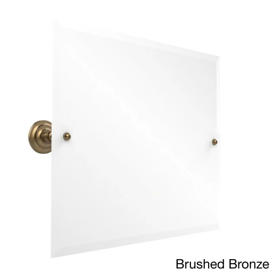 Wholesale 🎉 Allied Brass Prestige Que New Collection Beveled Edge Unframed Rectangular Landscape Tilt Wall Mirror 🎁 4 Wholesale 🎉 Allied Brass Prestige Que New Collection Beveled Edge Unframed Rectangular Landscape Tilt Wall Mirror 🎁 - Image 2