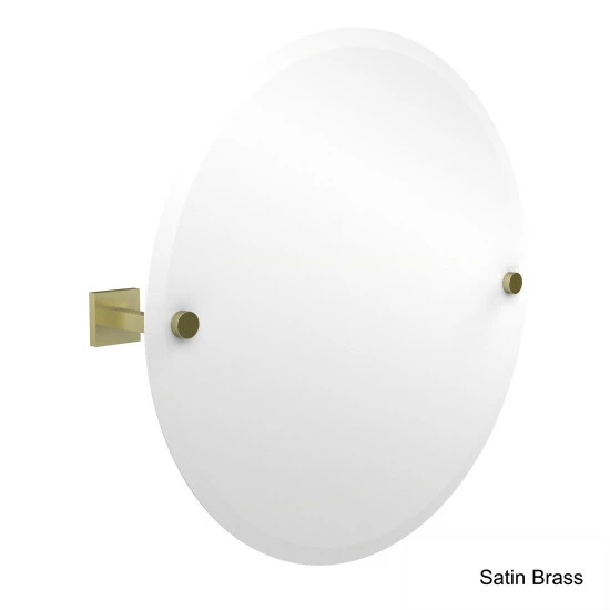 New ⭐ Allied Brass Alliled Brass Montero Collection Contemporary Frameless Round Tilt Mirror With Beveled Edge 🤩 7 New ⭐ Allied Brass Alliled Brass Montero Collection Contemporary Frameless Round Tilt Mirror With Beveled Edge 🤩 - Image 5