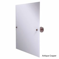 New 🌟 Allied Brass Shadwell Collection Frameless Rectangular Tilt Mirror With Beveled Edge ❤️ -Allied Brass Sales unnamed file 1235