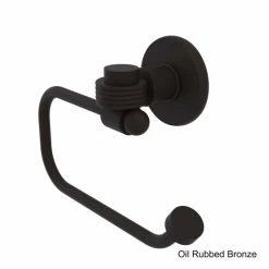 New ⭐ Allied Brass Satellite Orbit One Collection Euro Style Toilet Tissue Holder With Groovy Accents 😀 -Allied Brass Sales unnamed file 1251