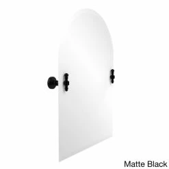 Best Sale ⌛ Allied Brass Retro Wave Collection Beveled Edge Unframed Arched Top Tilt Wall Mirror 👏 -Allied Brass Sales unnamed file 1270