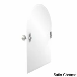 Best Sale ⌛ Allied Brass Retro Wave Collection Beveled Edge Unframed Arched Top Tilt Wall Mirror 👏 -Allied Brass Sales unnamed file 1273