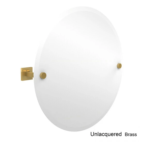 New ⭐ Allied Brass Alliled Brass Montero Collection Contemporary Frameless Round Tilt Mirror With Beveled Edge 🤩 8 New ⭐ Allied Brass Alliled Brass Montero Collection Contemporary Frameless Round Tilt Mirror With Beveled Edge 🤩 - Image 6