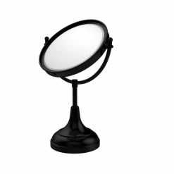Discount ⭐ Allied Brass 8 Inch Vanity Top Make-Up Mirror 5X Magnification 🥰