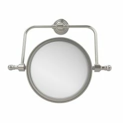 Top 10 💯 Allied Brass Retro Wave Collection Wall Mounted Swivel Make-Up Mirror 8-inch Diameter With 5X Magnification 💯
