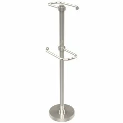 Flash Sale 🧨 Allied Brass Free Standing Two Roll Toilet Tissue Stand 👍