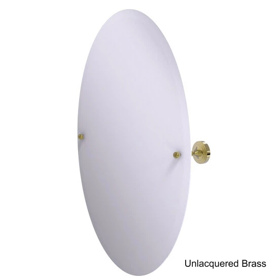 Flash Sale ๐ Allied Brass Sag Harbor Collection Frameless Oval Tilt Mirror With Beveled Edge ๐ 4 Flash Sale ๐ Allied Brass Sag Harbor Collection Frameless Oval Tilt Mirror With Beveled Edge ๐ - Image 2
