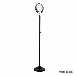Cheapest 🧨 Allied Brass Adjustable Height Floor Standing Make-Up Mirror 8 Inch Diameter With 2X Magnification 👏 -Allied Brass Sales unnamed file 1410
