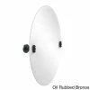 Best Sale 🎉 Allied Brass South Beach Frameless Oval Tilt Beveled Edge Wall Mirror ⭐