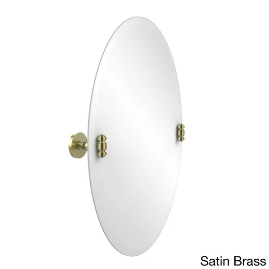 Best Sale ๐ Allied Brass South Beach Frameless Oval Tilt Beveled Edge Wall Mirror โญ 5 Best Sale ๐ Allied Brass South Beach Frameless Oval Tilt Beveled Edge Wall Mirror โญ - Image 3