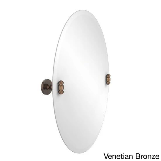 Best Sale ๐ Allied Brass South Beach Frameless Oval Tilt Beveled Edge Wall Mirror โญ 10 Best Sale ๐ Allied Brass South Beach Frameless Oval Tilt Beveled Edge Wall Mirror โญ - Image 8