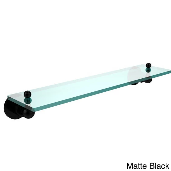 Cheapest 🔥 Allied Brass Single Glass/ Metal Wall Shelf Matte Black 🤩 6 Cheapest 🔥 Allied Brass Single Glass/ Metal Wall Shelf Matte Black 🤩 - Image 4