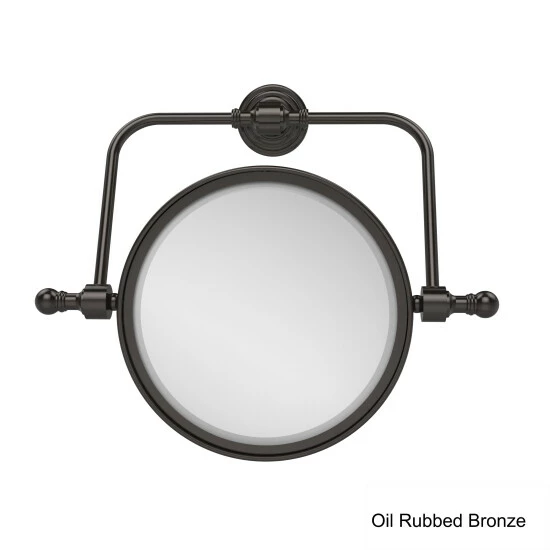 Best deal 🎁 Allied Brass Retro Wave Collection Wall Mounted Swivel Make-Up Mirror 8-inch Diameter With 3X Magnification 👍 5 Best deal 🎁 Allied Brass Retro Wave Collection Wall Mounted Swivel Make-Up Mirror 8-inch Diameter With 3X Magnification 👍 - Image 3