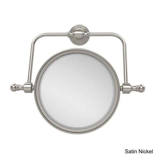 Best deal 🎁 Allied Brass Retro Wave Collection Wall Mounted Swivel Make-Up Mirror 8-inch Diameter With 3X Magnification 👍 7 Best deal 🎁 Allied Brass Retro Wave Collection Wall Mounted Swivel Make-Up Mirror 8-inch Diameter With 3X Magnification 👍 - Image 5