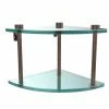 Discount 🔔 Allied Brass Glass Two-tier Corner Shelf 😀 -Allied Brass Sales unnamed file 1508