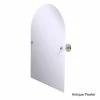 Hot Sale 💯 Allied Brass Shadwell Collection Frameless Arched-top Tilt Mirror With Beveled Edge 🌟