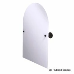 Hot Sale 💯 Allied Brass Shadwell Collection Frameless Arched-top Tilt Mirror With Beveled Edge 🌟 -Allied Brass Sales unnamed file 1570