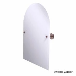 Hot Sale 💯 Allied Brass Shadwell Collection Frameless Arched-top Tilt Mirror With Beveled Edge 🌟 -Allied Brass Sales unnamed file 1571