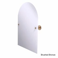 Hot Sale 💯 Allied Brass Shadwell Collection Frameless Arched-top Tilt Mirror With Beveled Edge 🌟 -Allied Brass Sales unnamed file 1573