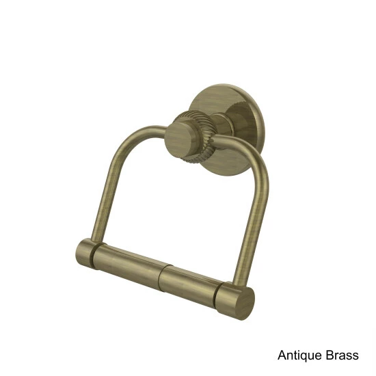 Best Sale 🛒 Allied Brass Mercury Collection Clear Brass 2-post Toilet Tissue Holder With Twisted Accents 🔔 4 Best Sale 🛒 Allied Brass Mercury Collection Clear Brass 2-post Toilet Tissue Holder With Twisted Accents 🔔 - Image 2
