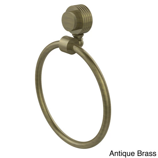 Buy 🎉 Allied Brass Venus Collection Towel Ring With Groovy Accent 🥰 4 Buy 🎉 Allied Brass Venus Collection Towel Ring With Groovy Accent 🥰 - Image 2