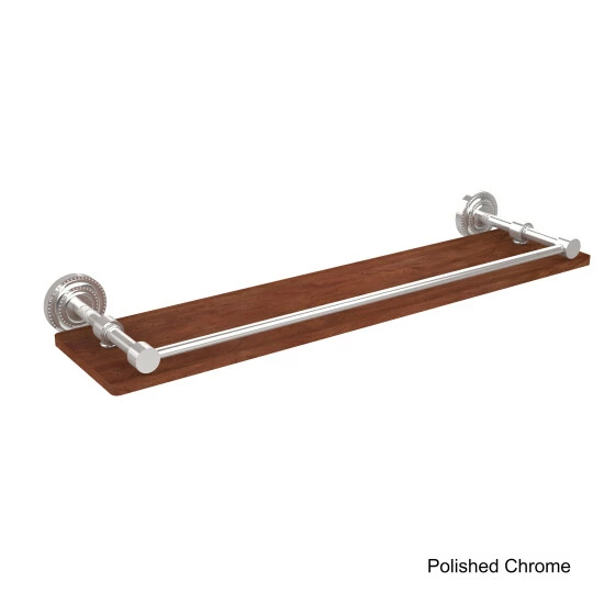 Buy 🔥 Allied Brass Dottingham Collection Clear Solid IPE Ironwood 22-inch Shelf With Gallery Rail 🎉 9 Buy 🔥 Allied Brass Dottingham Collection Clear Solid IPE Ironwood 22-inch Shelf With Gallery Rail 🎉 - Image 7