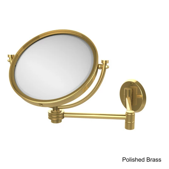 Best Pirce ✔️ Allied Brass 8-inch Wall-mounted Extending Makeup Mirror With 2X Magnification And Dotted Accent 🥰 8 Best Pirce ✔️ Allied Brass 8-inch Wall-mounted Extending Makeup Mirror With 2X Magnification And Dotted Accent 🥰 - Image 6