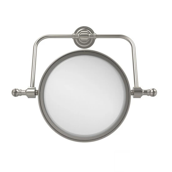 Outlet ⌛ Allied Brass Retro Dot Collection Wall Mounted Swivel Make-Up Mirror 8-inch Diameter With 2X Magnification 🌟 3 Outlet ⌛ Allied Brass Retro Dot Collection Wall Mounted Swivel Make-Up Mirror 8-inch Diameter With 2X Magnification 🌟
