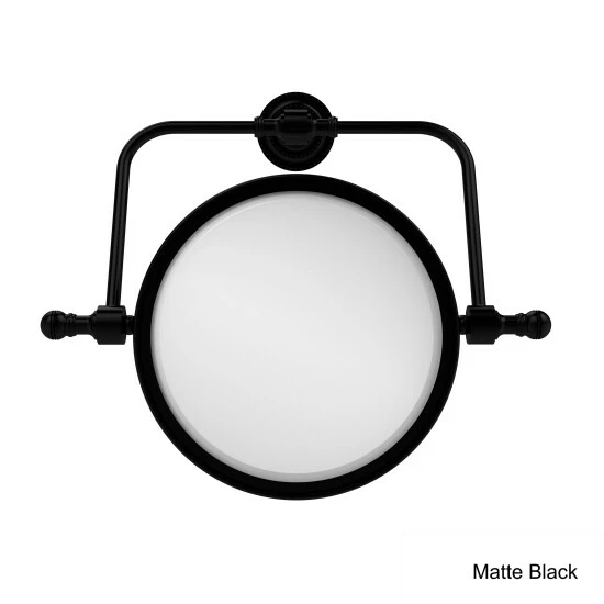 Outlet ⌛ Allied Brass Retro Dot Collection Wall Mounted Swivel Make-Up Mirror 8-inch Diameter With 2X Magnification 🌟 5 Outlet ⌛ Allied Brass Retro Dot Collection Wall Mounted Swivel Make-Up Mirror 8-inch Diameter With 2X Magnification 🌟 - Image 3