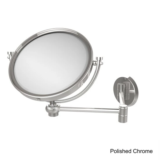 Hot Sale 🤩 Allied Brass 8-inch Wall-mounted Extending Make-up Mirror With 3X Magnification And Twist Accent 🔥 10 Hot Sale 🤩 Allied Brass 8-inch Wall-mounted Extending Make-up Mirror With 3X Magnification And Twist Accent 🔥 - Image 8