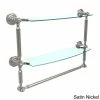 Buy 💯 Allied Brass Dottingham Collection 18-inch 2-tiered Glass Shelf With Integrated Towel Bar 👍 -Allied Brass Sales unnamed file 1818